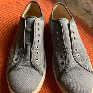 NEW John Varvatos Laceless Low Top Sneaker. Mens 10.5